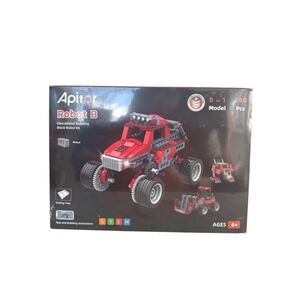 8 in 1 STEM Kits for Kids Age 6-8, DIY Electronic Monster Truck Robot B Sealed